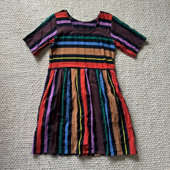 Ace & Jig Misty Dress in Ribbon Candy Textile Size Small - Picture 3 of 5